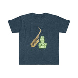 Section Leader - All Hail - Alto Sax - Unisex Softstyle T-Shirt