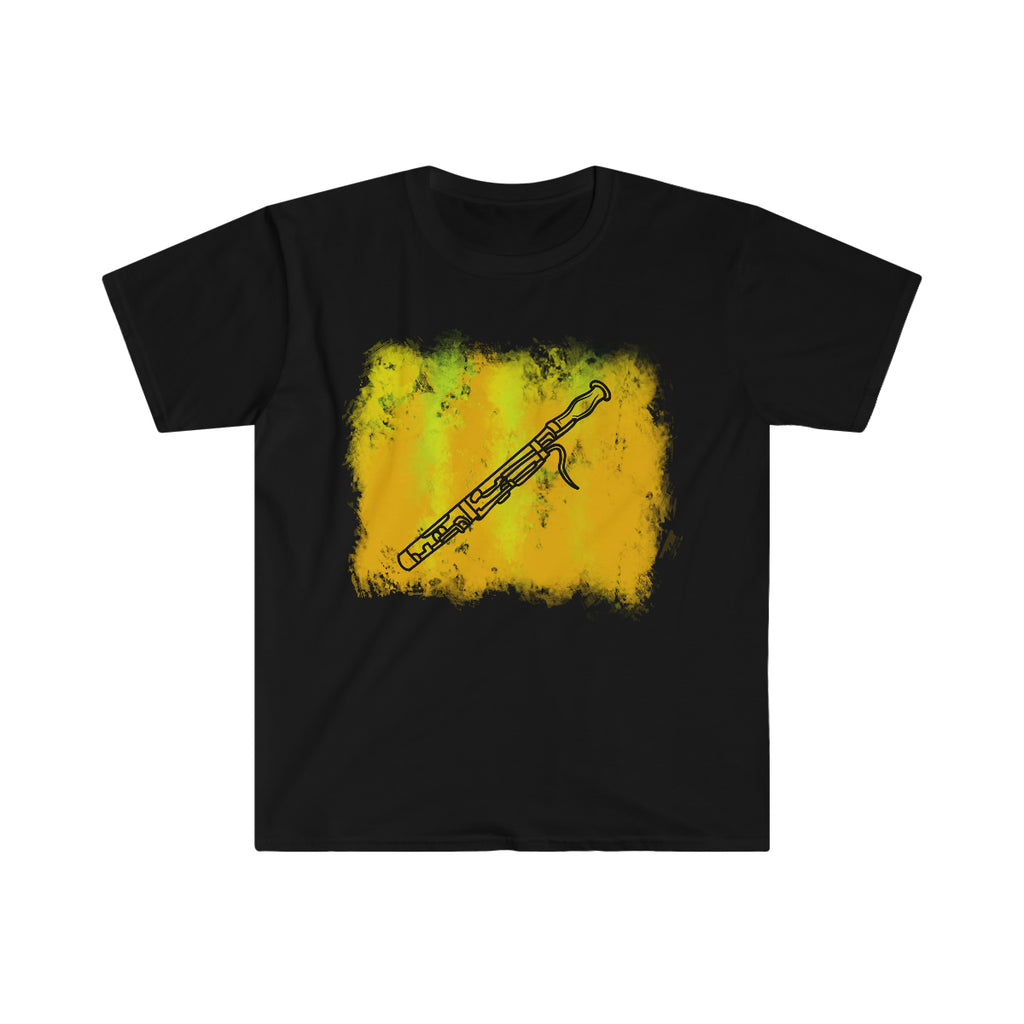 Vintage Yellow Cloud - Bassoon - Unisex Softstyle T-Shirt