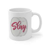 Slay - Bass Drum - 11oz White Mug