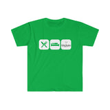 Eat, Sleep, Play - Quads/Tenors - Unisex Softstyle T-Shirt